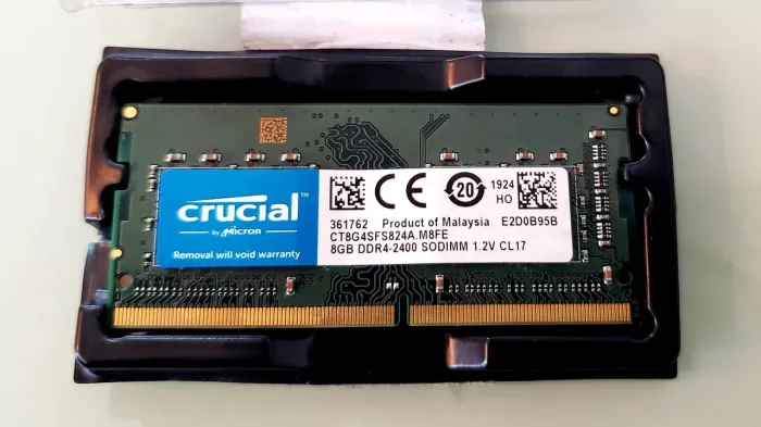 Memória 8gb ddr4 2400mhz