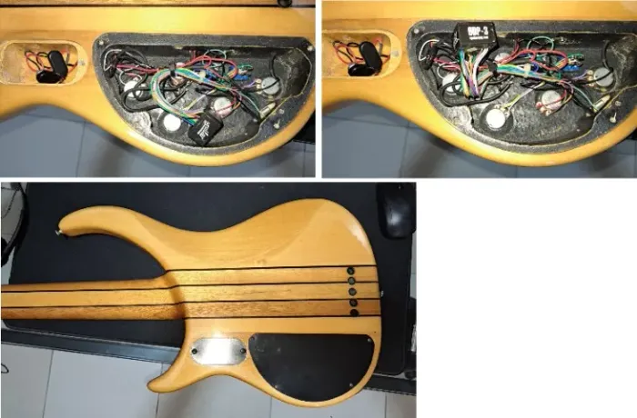 Baixo Peavey Cirrus BXP 5 cordas + Pré Aguilar OBP III