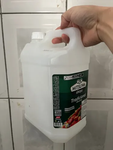 Galão de plástico 5 litros/ leia a descrição 