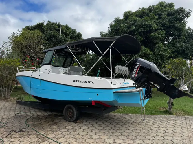 Lancha Top fish 24 pés 2024