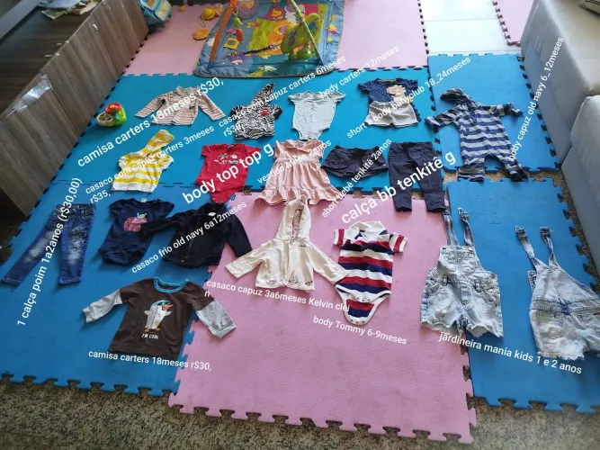 Roupas infantis bebês várias opções valor unitário consulte no drive