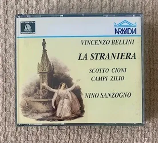 Box 2 CDs Vincenzo Bellini: La Straniera (Made in France)