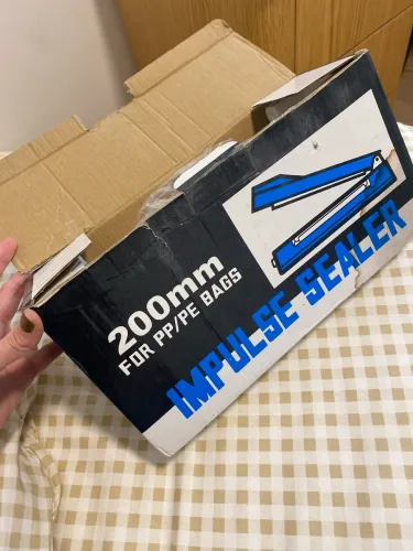 Seladora manual 20 cm - usada apenas uma vez 