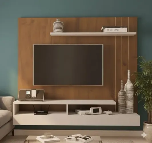 novo em estoque painel zeus suspenso para tv de até 50 polegadas 