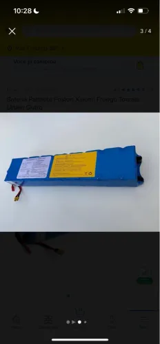 Bateria para patinete elétrico 10.400mah