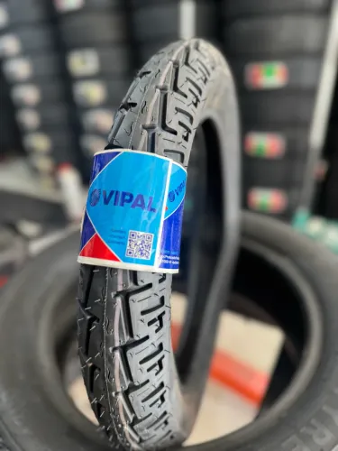 Pneu traseiro 80/100/14 VIPAL uso C/Camara (instalação grátis)