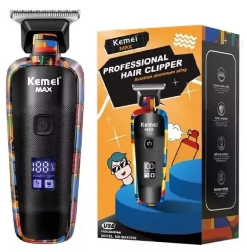 Maquina De Acabamento Profissional Kemei Km Max 5090 110V/220V