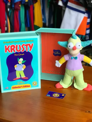 Boneco Krusty dos Simpsons Collectors Edition 2015