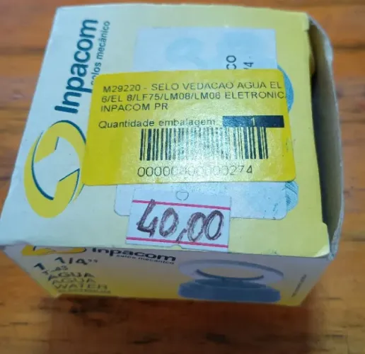Selo Mecânico Electrolux 6 /EL, 8/LF75/ LM08/LM06 