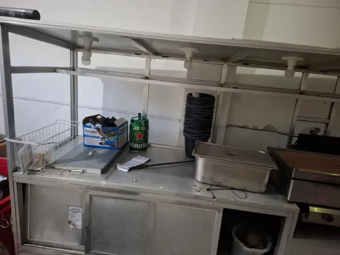 Carrinho de lanche pra trabalhar so pegar e trabalhar completo