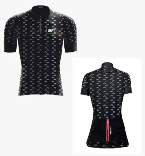 Camisa Ciclismo Feminina Camiseta Bicicleta Bike Proteção Uv 50 z962