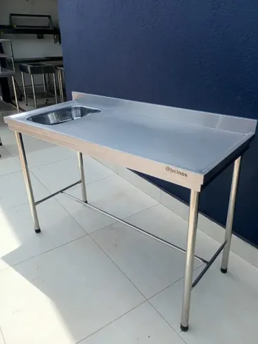 Pia industrial 1.40x0.60_ A pronta entrega