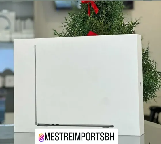 MACBOOK AIR M3 24 DE RAM 512 SSD 13POL (NOVO) LOJA FISICA+ NOTA