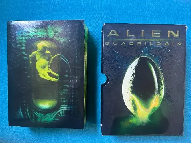BOX 9 DVDS ALIEN QUADRILOGIA