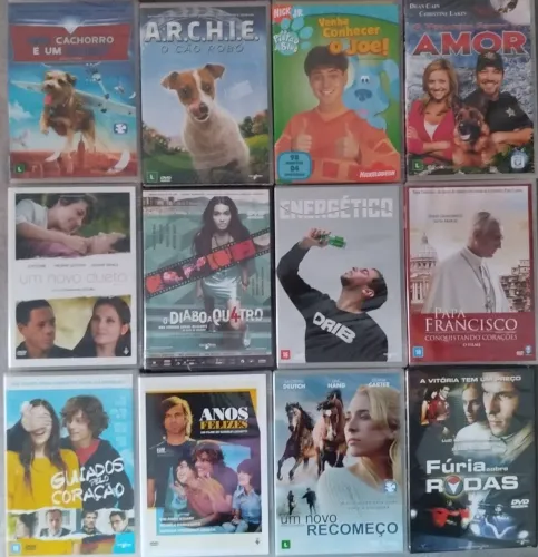 10 Filmes em DVDs - Diversos Gêneros