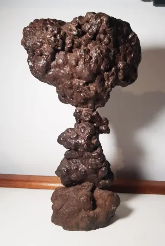 Antiga Escultura Em Pedra Vulcânica do Ano 1928