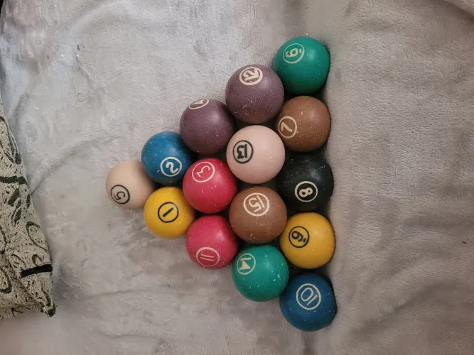 Conjunto Bolas de Sinuca
