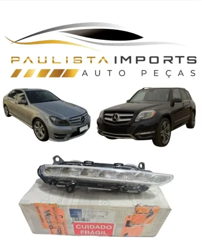 Farol Milha Mercedes C200 C250 Glk S500 ( Novo Original A2218201756
