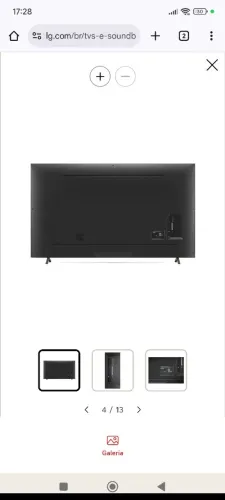 TV LG smart 4k uhd 60 up7750psb 