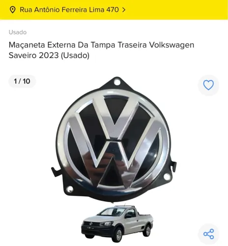Maçaneta Externa Saveiro 2023