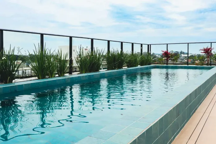 Oportunidade !! Loft novo 39m² no Sul da Ilha - Piscina e espaço gourmet ?