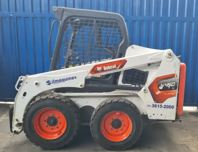 Minicarregadeira Bobcat S450 Ano 2022 1099hs Aberta Alava.