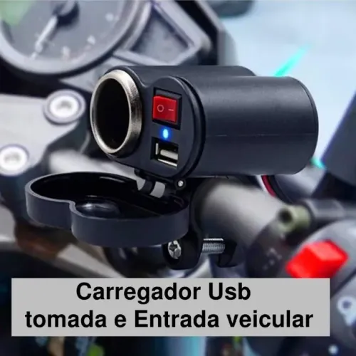 Carregador de celular USB para Moto - Produto novo Bairro Madureira