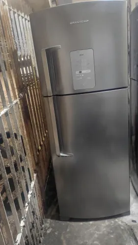 Geladeira Brastemp Ative! Frost Free Duplex 403 Litros Inox BRM48N