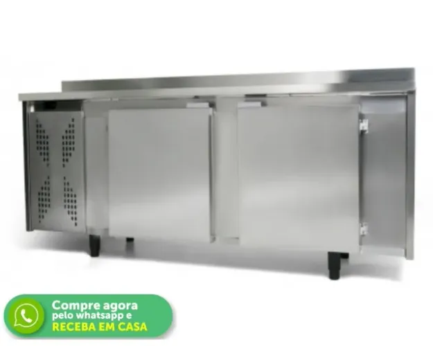 Balcão de Encosto Polar Inox 2M 220v Novo