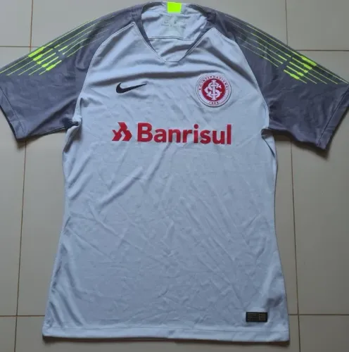 Camisa Internacional Nike de Goleiro Cinza Modelo Jogador Tamanho G