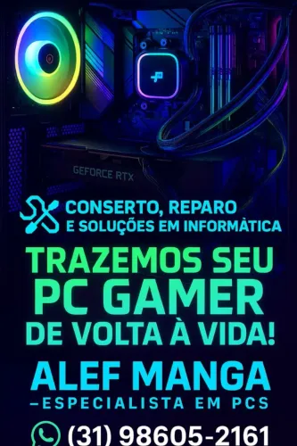 Técnico de conserto de PC