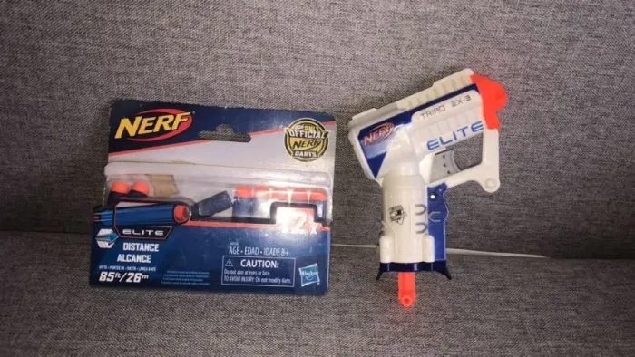 Nerf Elite Triad EX-3 Hasbro 4 Peças