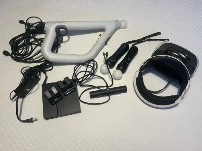 Playsation VR 1- Completo com todos os equipamentos