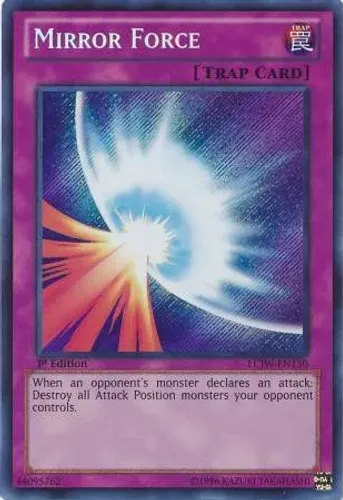 Yugioh!!! Mirror Force LCYW-EN091 Secret Rare