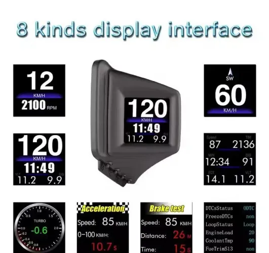 visor Head Up Display (HUD) automotivo 