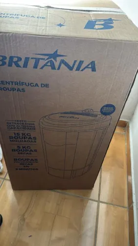 Centrífuga semi automática 15kg britânica