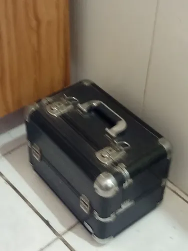 Maleta de maquiagem profissional
