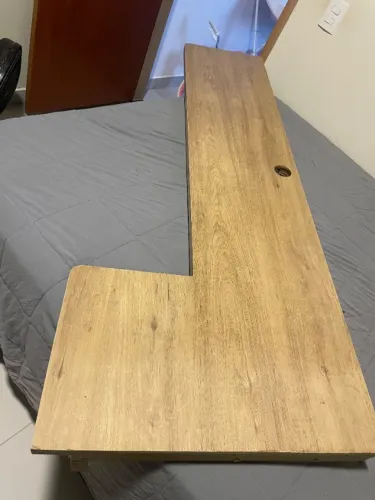 Mesa de computador escritório prateleira de campo