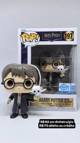 Funko Pop Harry Potter with hedwig special edition 197