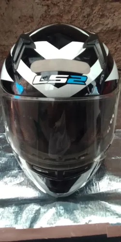Capacete LS2 Ff358Draze /branco integral
