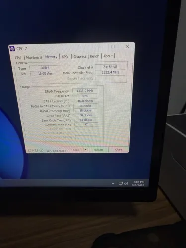 MEMÓRIA RAM BALLISTIX 2X8 2666MHZ 