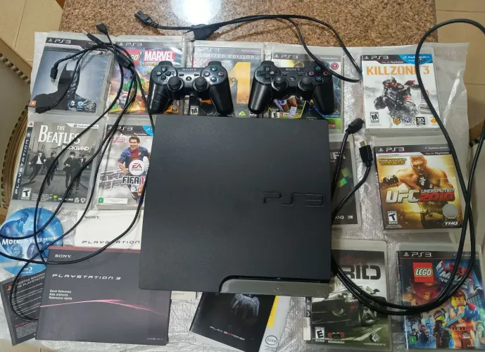PS3 desbloqueado, 465 gb