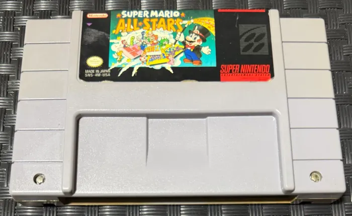 Super Mario All-Stars Original SNES  Super Nintendo