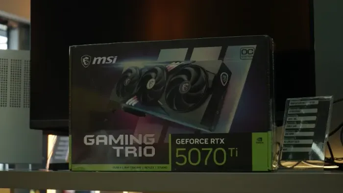 RTX 5070 Ti 16GB MSI Gaming Trio OC -21x no cartão- Loja física!