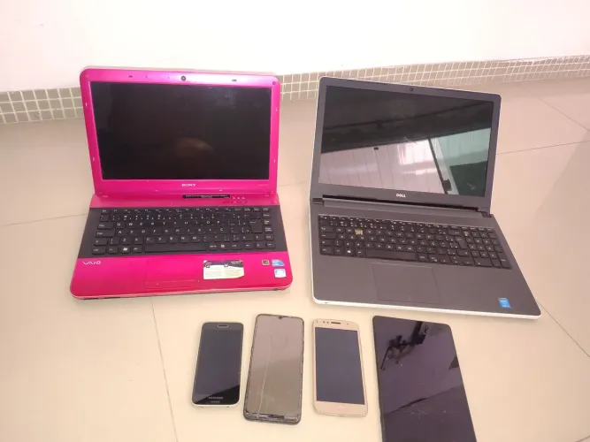 Produtos eletrônicos.