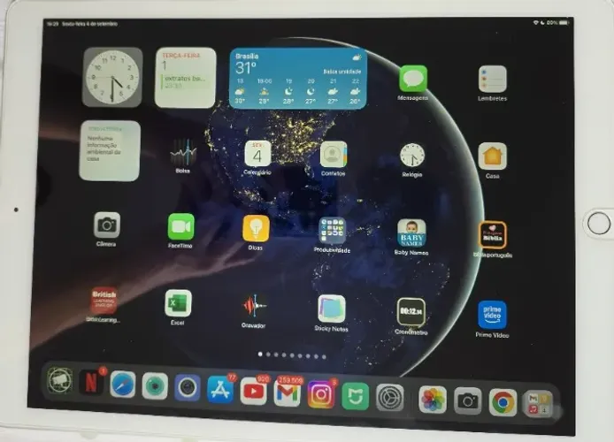 IPAD PRO 12,9  256GB (Avarias) Sem carregador, tela leve mancha(foto 2), bateria fraca