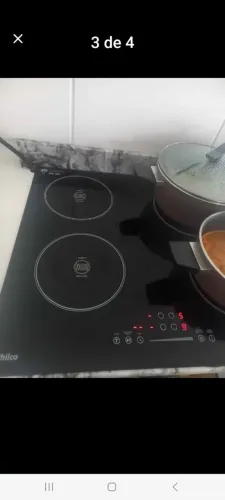 Cooktop indução  semi novo 220v 