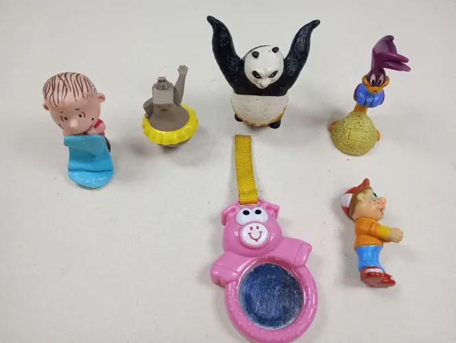 Lote Brinquedos Vintage - Cocoricó Mattel E Mcdonalds