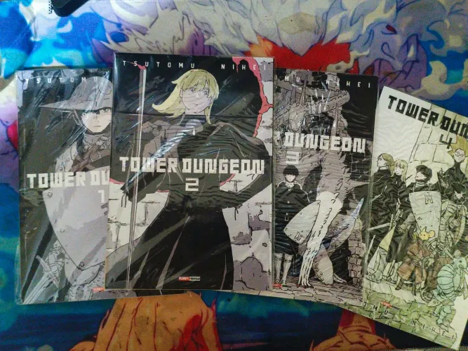 Mangá Tower Dungeon do 1 ao 4 