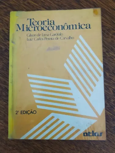 Livro Teoria Microeconômica de Gilson de Lima
